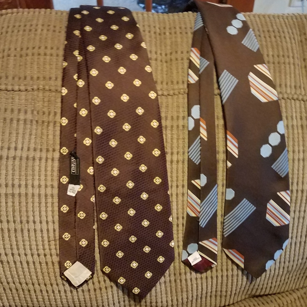 Funky vintage neckties- xtra wide!! 60's/70's